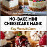 Tray of Best Cheesecake Bites decorated for Desserts For Showers and Birthday Dessert For A Crowd party ideas